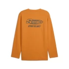Лонгслив PUMA FUTURE.PUMA.ARCHIVE Unisex Tee LS Orange Glo