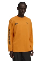Лонгслив PUMA FUTURE.PUMA.ARCHIVE Unisex Tee LS Orange Glo