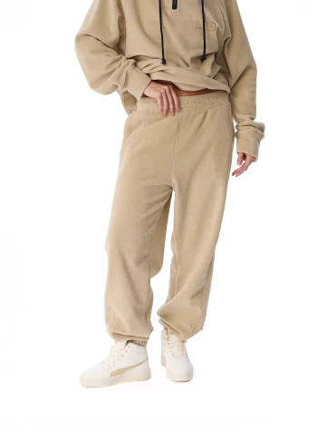 Штани унісекс FRND FOR FRIENDS Impulse Polar Fleece бежевого кольору