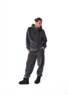 Штани унісекс FRND FOR FRIENDS Impulse Polar Fleece темно-сірого кольору