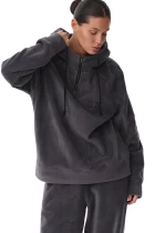 Худі унісекс FRND FOR FRIENDS Impulse Polar Fleece темно-сірого кольору