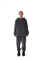 Худі унісекс FRND FOR FRIENDS Impulse Polar Fleece темно-сірого кольору