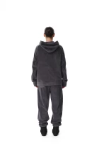 Худі унісекс FRND FOR FRIENDS Impulse Polar Fleece темно-сірого кольору