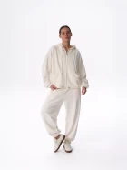 Штани жіночі FRND FOR FRIENDS Shape молочного кольору