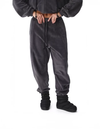 Штани жіночі FRND FOR FRIENDS Paradox Polar Fleece темно-сірого кольору