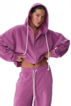 Штани жіночі FRND FOR FRIENDS Paradox Polar Fleece ягідного кольору