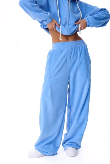 Штани жіночі FRND FOR FRIENDS Muse Polar Fleece блакитного кольору