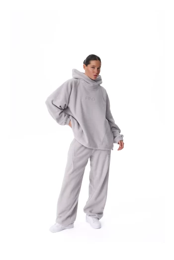 Штани жіночі FRND FOR FRIENDS Muse Polar Fleece світло-сірого кольору