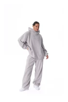 Штаны женские FRND FOR FRIENDS Muse Polar Fleece светло-серого цвета