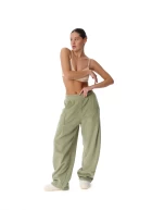 Штани жіночі FRND FOR FRIENDS Muse Polar Fleece оливкового кольору