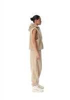 Жилет FRND FOR FRIENDS Escape Polar Fleece vest женский бежевого цвета