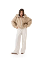 Куртка жiноча FRND FOR FRIENDS Paloma Polar Fleece бежевого кольору