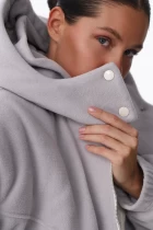 Куртка жiноча FRND FOR FRIENDS Paloma Polar Fleece світло-сірого кольору
