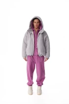 Куртка жiноча FRND FOR FRIENDS Paloma Polar Fleece світло-сірого кольору