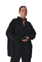 Світшот жіночий FRND FOR FRIENDS Lady чорного кольору