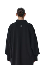 Світшот жіночий FRND FOR FRIENDS Lady чорного кольору