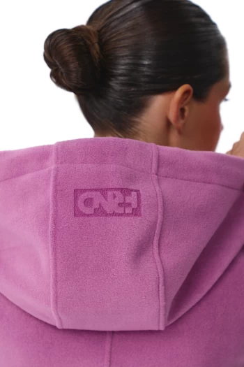 Худі на блискавці жіноче FRND FOR FRIENDS Paradox Polar Fleece ягідного кольору