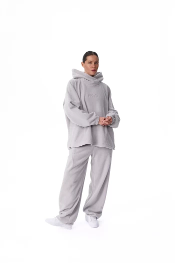Худі жіноче FRND FOR FRIENDS Evelyn Polar Fleece світло-сірого кольору