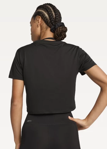 Футболка жіноча PUMA TAD ESSENTIAL W Baby Tee чорного кольору