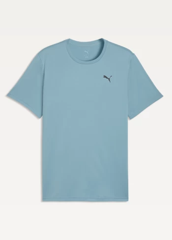 Футболка чоловіча PUMA M TAD ESS SOLID CAT TEE LC Baltic Sea Blue