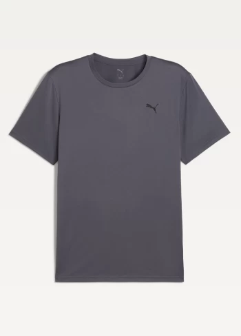 Футболка чоловіча PUMA M TAD ESS SOLID CAT TEE LC Galactic Gray