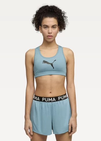 Топ спортивний жіночий PUMA 4KEEPS BRA - P - MID Baltic Sea Blue