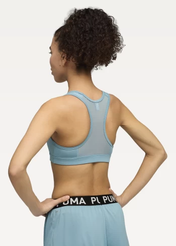 Топ спортивний жіночий PUMA 4KEEPS BRA - P - MID Baltic Sea Blue