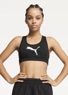 Топ спортивний жіночий PUMA 4KEEPS BRA - P - MID чорного кольору