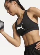 Топ спортивний жіночий PUMA 4KEEPS BRA - P - MID чорного кольору