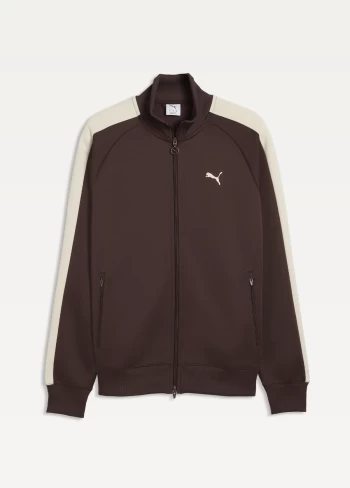 Олімпійка чоловіча PUMA T7 ALWAYS ON Track Jacket Chocolate Brown