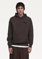 Худи мужское PUMA ESS ELEVATED CAT LOGO Hoodie Chocolate Brown