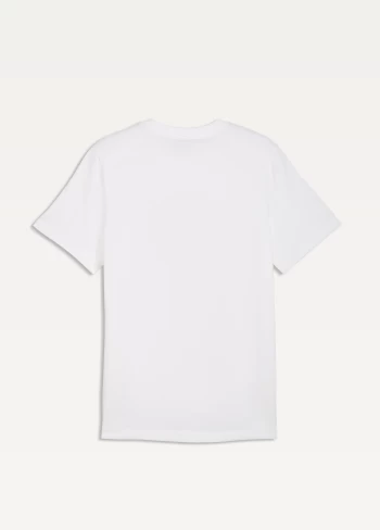 Футболка чоловіча PUMA GRAPHIC Tee білого кольору