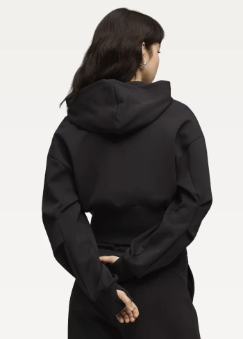 Худі жіноче PUMA PUMATECH SENSE FZ Hoodie DK чорного кольору