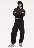 Худи женское PUMA PUMATECH SENSE FZ Hoodie DK черного цвета