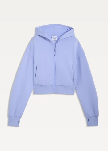 Худі жіноче PUMA PUMATECH SENSE FZ Hoodie DK Intense Lavender