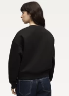 Світшот жіночий PUMA ESS ELEVATED Crew DK чорного кольору