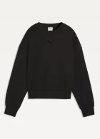 Світшот жіночий PUMA ESS ELEVATED Crew DK чорного кольору