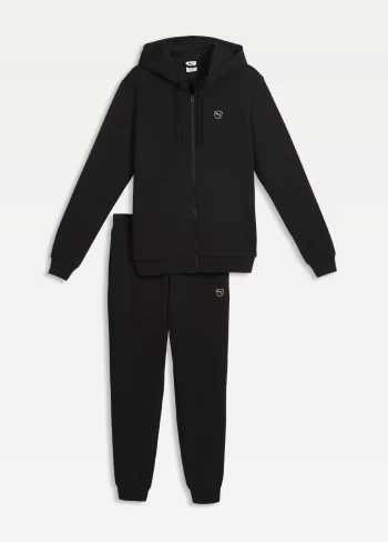 Спортивний костюм чоловічий PUMA ESS ELEVATED Suit чорного кольору