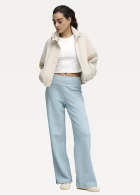 Спортивні штани жіночі PUMA ESS ELEVATED Straight Pant Seafoam
