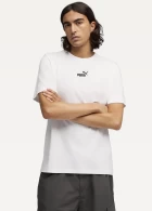 Футболка мужская PUMA ESS No.1 Logo Tee белого цвета