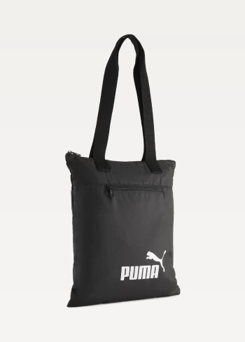 Сумка-шопер PUMA PHASE Packable Tote Unisex чорного кольору