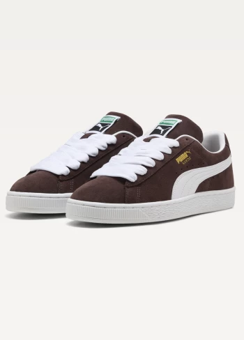 Кросівки чоловічі PUMA Suede Classic Chocolate Brown-PUMA White