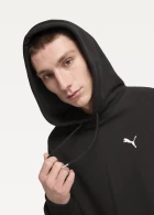 Худі чоловіче PUMA WARDROBE ESS Relaxed Hoodie чорного кольору
