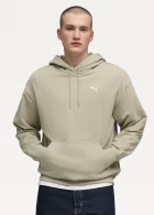 Худі чоловіче PUMA WARDROBE ESS Relaxed Hoodie Pebble Gray