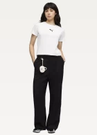 Футболка жіноча PUMA ESS ELEVATED Comfort Tee білого кольору