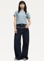 Футболка женская PUMA ESS ELEVATED Comfort Tee Seafoam