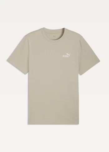 Футболка чоловіча PUMA ESS Small No. 1 Logo Tee Pebble Gray