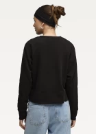 Світшот жіночий PUMA HER Relaxed Crew чорного кольору