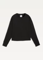 Світшот жіночий PUMA HER Relaxed Crew чорного кольору