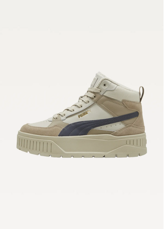 Ботинки женские Puma Karmen II Idol Mid WTR бежевого цвета